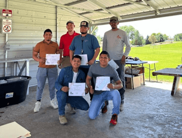 Goff Welding team members together in Southern Idaho
