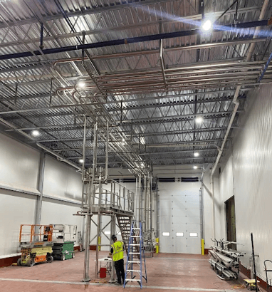 Industrial facility installation
